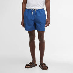 Barbour Staple Logo 5" Swim Short Sailboat Blue