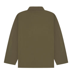 Uskees 3001 Buttoned Overshirt Dark Taupe - Parasol Store