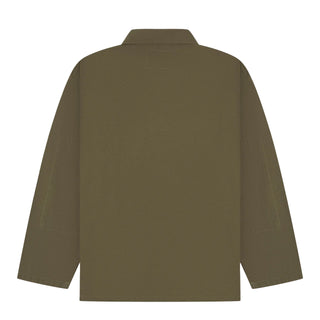 Uskees 3001 Buttoned Overshirt Dark Taupe - Parasol Store