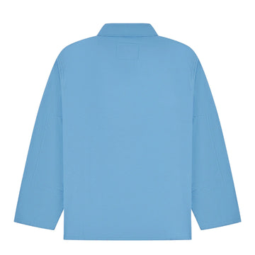 Uskees 3001 Buttoned Overshirt Powder Blue - Parasol Store