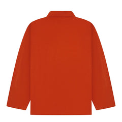 Uskees 3001 Buttoned Overshirt Rust - Parasol Store
