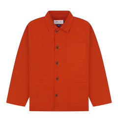 Uskees 3001 Buttoned Overshirt Rust - Parasol Store