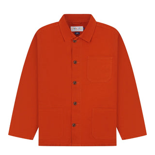 Uskees 3001 Buttoned Overshirt Rust - Parasol Store
