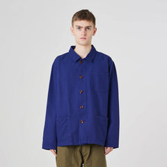 Uskees 3001 Overshirt Deep Indigo - Parasol Store