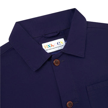 Uskees 3001 Overshirt Deep Indigo - Parasol Store