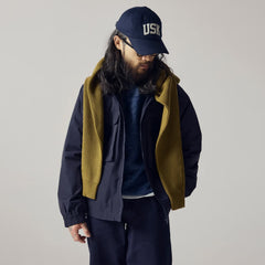 Uskees 3049 Evo Shell Coat Midnight Blue