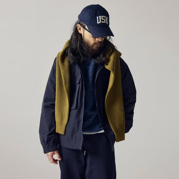 Uskees 3049 Evo Shell Coat Midnight Blue