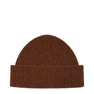 Uskees 4003 Speckled Donegal Wool Hat Chestnut - Parasol Store
