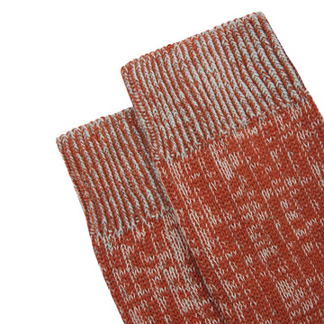 Uskees 4006 Colour Fuzzy Socks Alpine Brown - Parasol Store