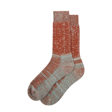 Uskees 4006 Colour Fuzzy Socks Alpine Brown - Parasol Store
