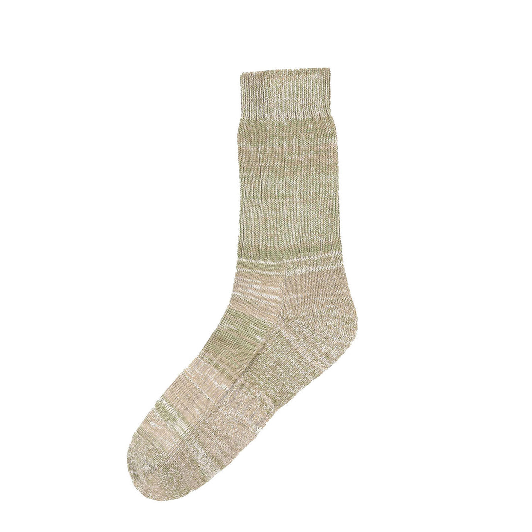 Uskees 4006 Organic Cotton Sock Khaki Mix - Parasol Store