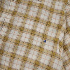 Uskees 6011 Timber Leah Shirt Sand Pebble Plaid - Parasol Store