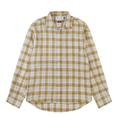 Uskees 6011 Timber Leah Shirt Sand Pebble Plaid - Parasol Store
