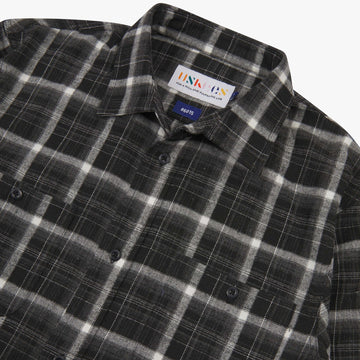 Uskees 6015 Method Shirt Charcoal Check