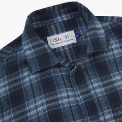 Uskees 6015 Method Shirt Navy Check