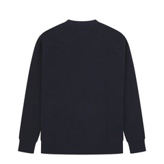 Uskees 7013 Crew Knit Jumper Midnight Blue