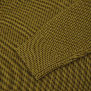 Uskees 7013 Crew Knit Jumper Woodland Green - Parasol Store