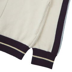 Uskees 7015 Racquet Club Track Top Cream - Parasol Store