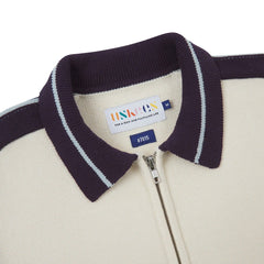 Uskees 7015 Racquet Club Track Top Cream - Parasol Store