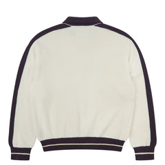 Uskees 7015 Racquet Club Track Top Cream - Parasol Store