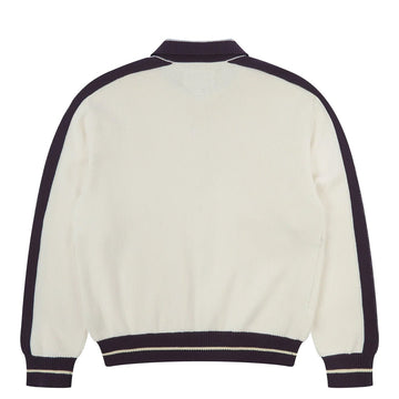 Uskees 7015 Racquet Club Track Top Cream - Parasol Store
