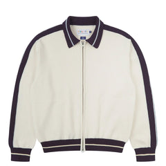 Uskees 7015 Racquet Club Track Top Cream - Parasol Store