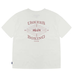 Uskees 7023-1 Slugger S/S T-Shirt White