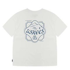 Uskees 7023-3 Ski Club S/S T-Shirt White