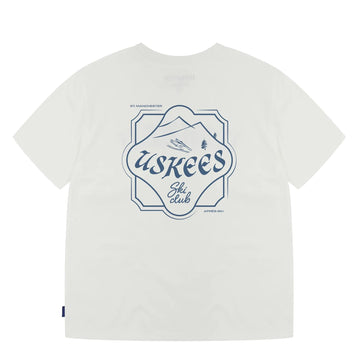 Uskees 7023-3 Ski Club S/S T-Shirt White