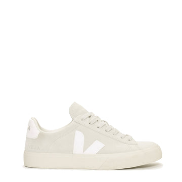 Veja Womens Campo Suede Trainer Natural White - Parasol Store