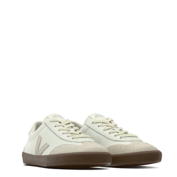 Veja Volley Leather Trainer White Natural Bark