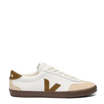 Veja Volley Leather Trainer White Tent Bark