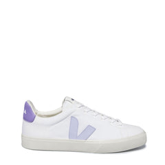 Veja Womens Campo Canvas Trainer White Swan Lavande - Parasol Store