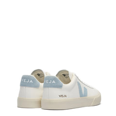 Veja Womens Campo Leather White Steel - Parasol Store
