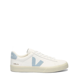 Veja Womens Campo Leather White Steel