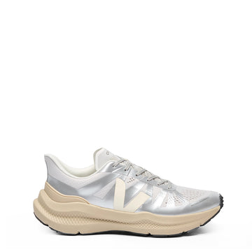 Veja Womens Condor 3 Advanced Engineered-Mesh Silver Cashew Almond - Parasol Store