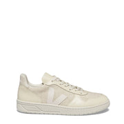 Veja Womens V-10 J-Mesh Trainer Jute / White Multi - Parasol Store