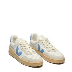 Veja Womens V-90 Extra-White / Aqua / Natural - Parasol Store