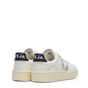 Veja Womens V-90 Leather White Silver Black - Parasol Store