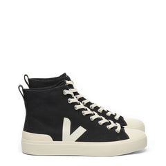 Veja Womens Wata II Canvas Black Pierre - Parasol Store
