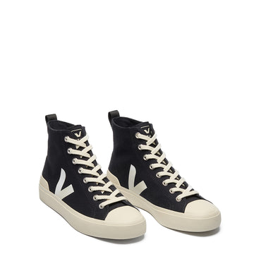 Veja Womens Wata II Canvas Black Pierre - Parasol Store