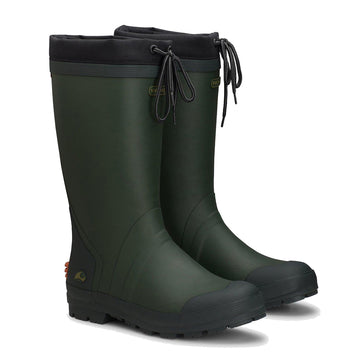 Viking Womens Slagbjorn Warm Wellington Green - Parasol Store