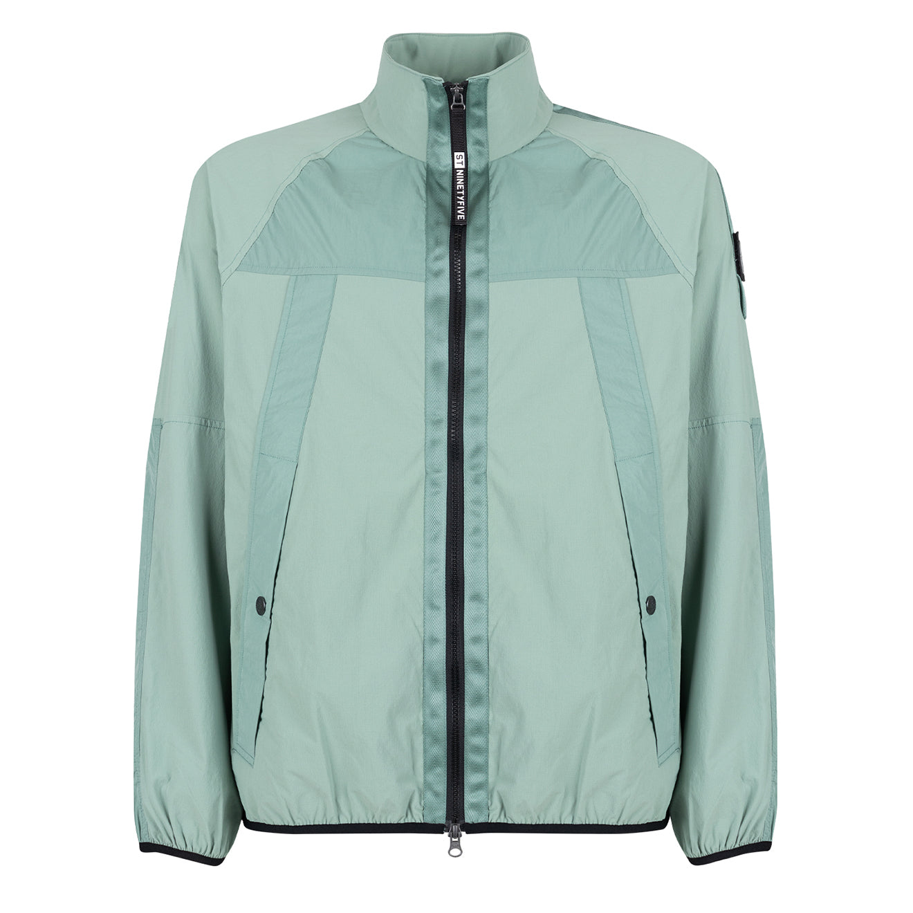ST95 4 Way Stretch Zip Through Mid Green | Parasol Store