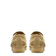 Clarks Originals WB Loafer Weave Maple Suede - Parasol Store