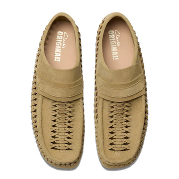 Clarks Originals WB Loafer Weave Maple Suede - Parasol Store