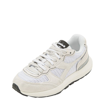 Diadora Women Kmaro 42 Suede Mesh Wax Trainers White / White / White Diadora