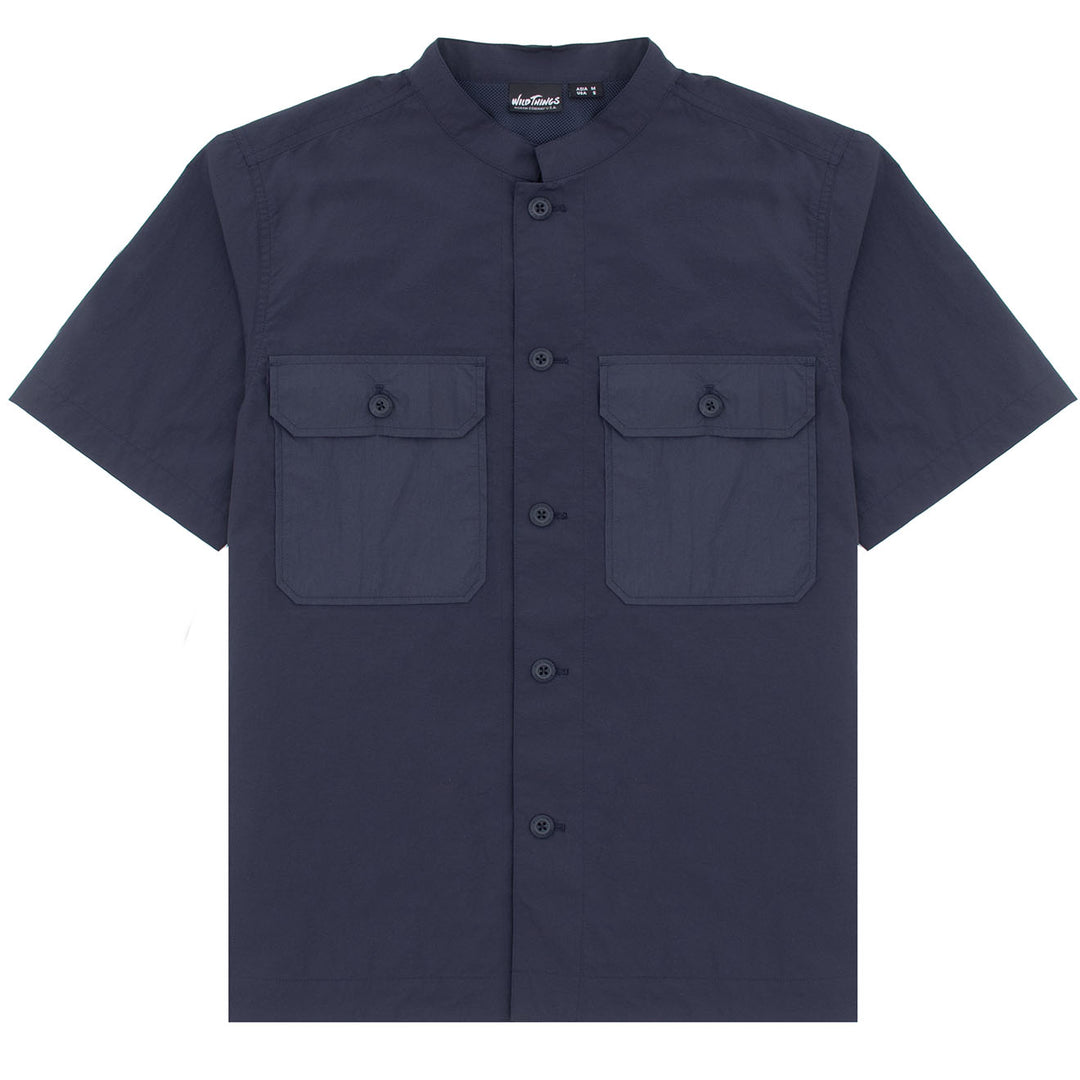Wild Things Backstain Field Shirt Dark Navy - Parasol Store