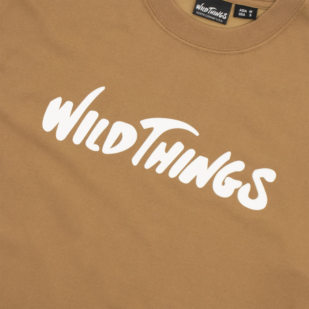 Wild Things Logo Tee Khaki - Parasol Store