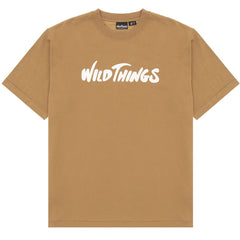 Wild Things Logo Tee Khaki - Parasol Store