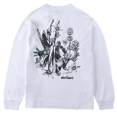 Wild Things Snow Leopard Graphic Long Tee White - Parasol Store